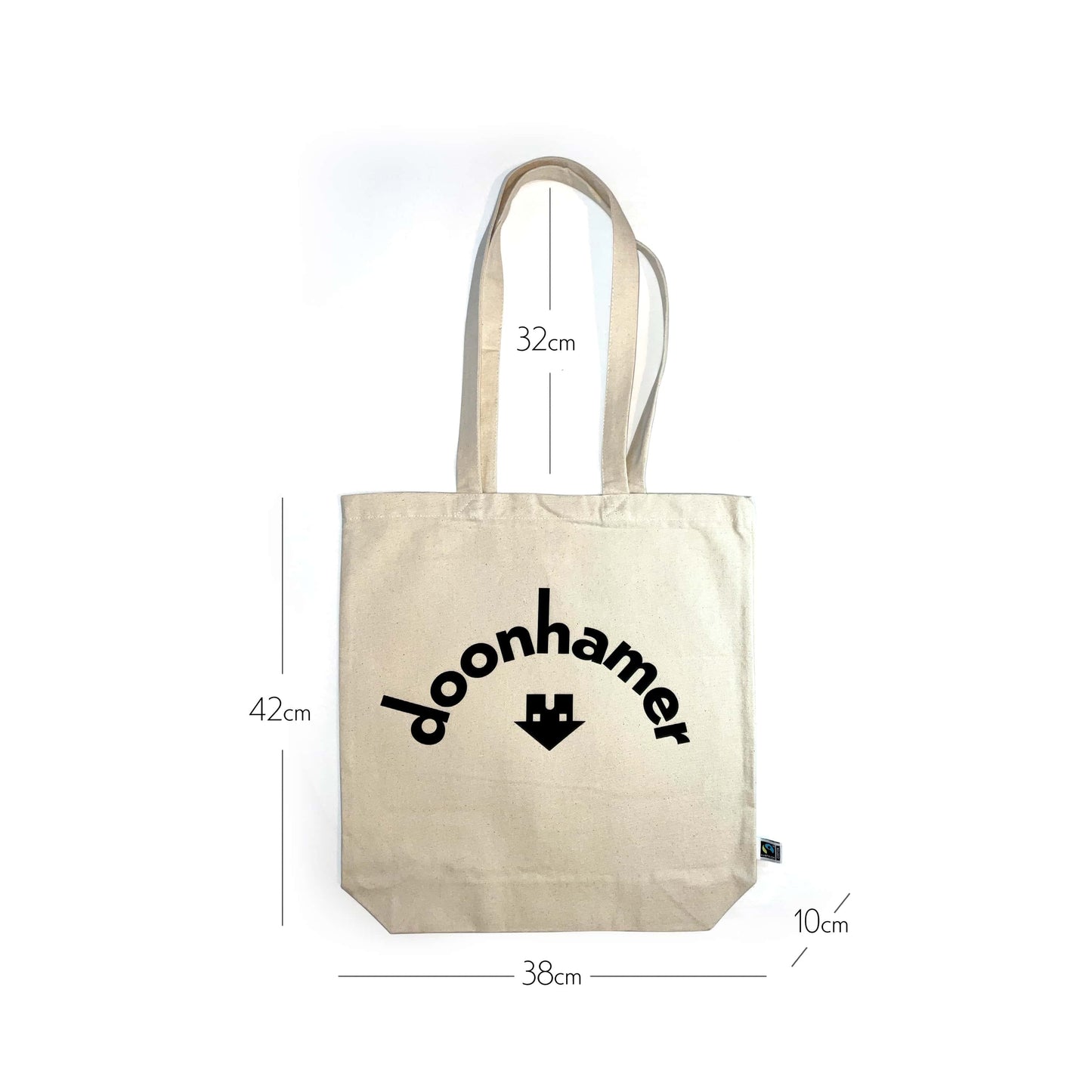 Fairtrade cotton tote bag - Doonhamer